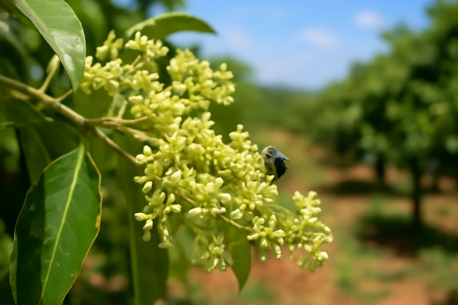 Avocado, Durian and Macadamia Flowers for Stingless Bees