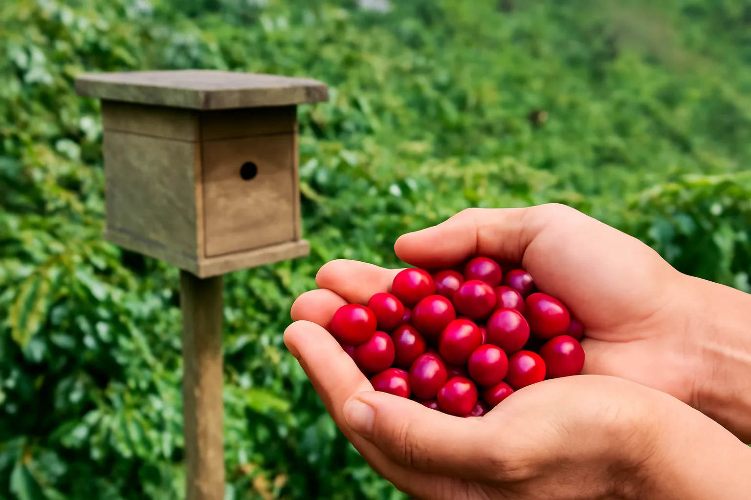 Coffee Harvest Month at a Highland Stingless Bee Farm