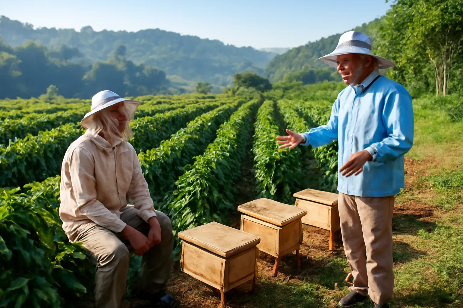 Coffee Spraying Season: Protecting Stingless Bee Hives