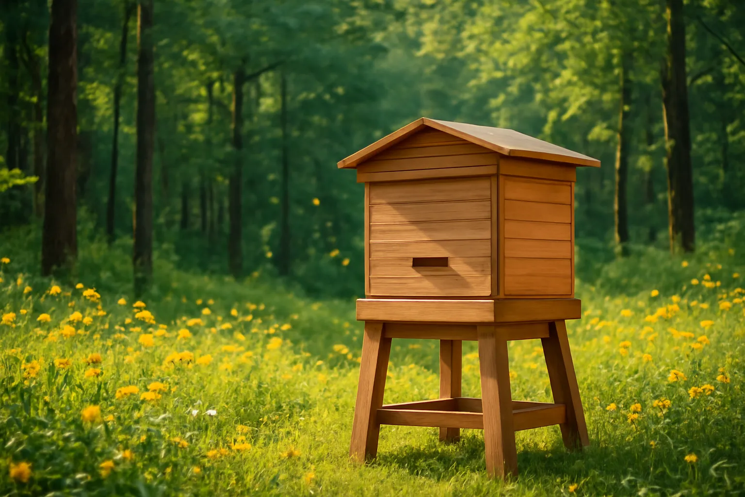 Placing Stingless Bee Hives Near a Forest Edge