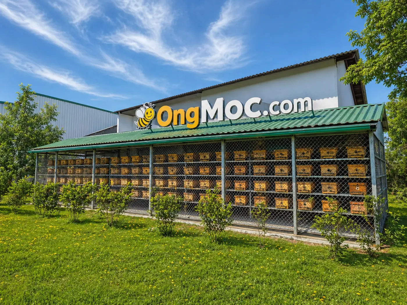 The Ong Moc farm in Ta Dung